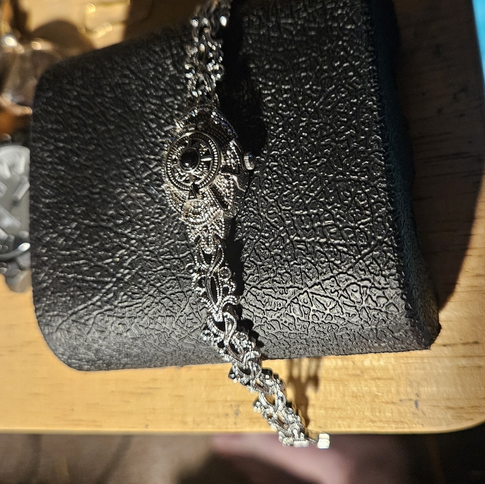 Beautiful Pave Style Bracelette Watch